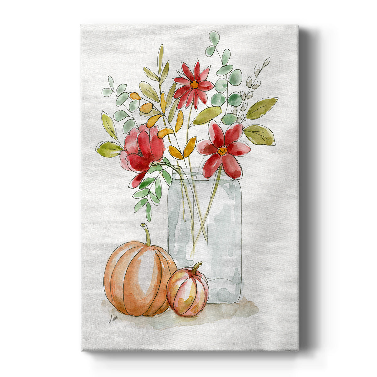 Simple Harvest II Premium Gallery Wrapped Canvas - Ready to Hang