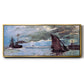 Seascape - Floater Framed Canvas Print