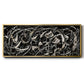 Linear Movement II - Floater Framed Canvas Print