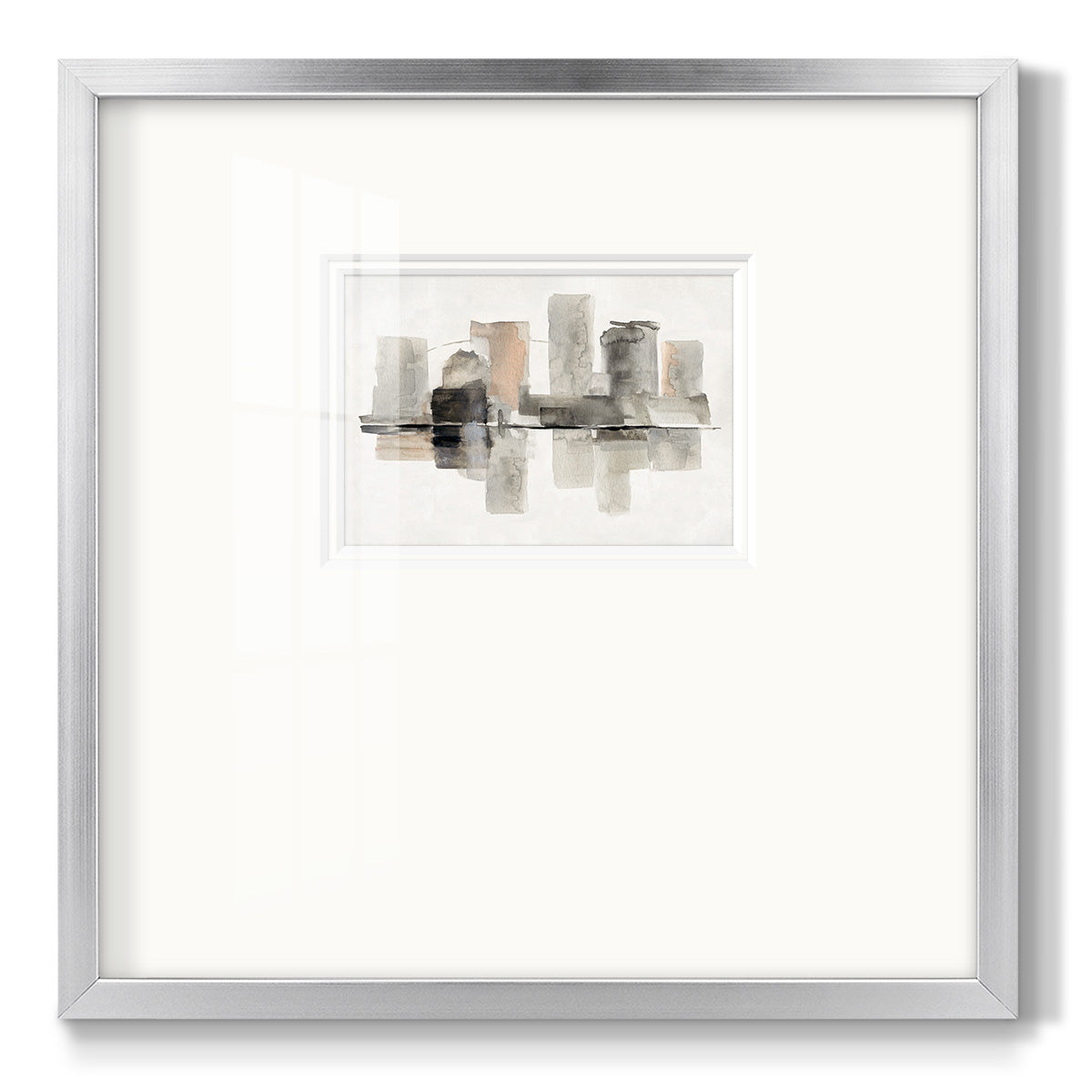 Urban Oasis II - Double Matboard Framed Print