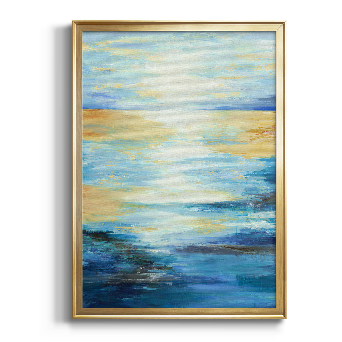 Far In The Distance - Modern Framed Canvas Print