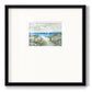 Coastal Garden Premium Framed Print Double Matboard