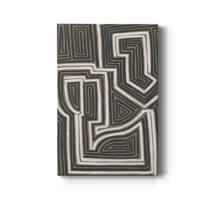 Abstract Maze I - Canvas Art Print