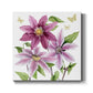 Clematis Climb I - Canvas Art Print