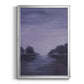 Amethyst Moonlight II - Modern Framed Canvas Print