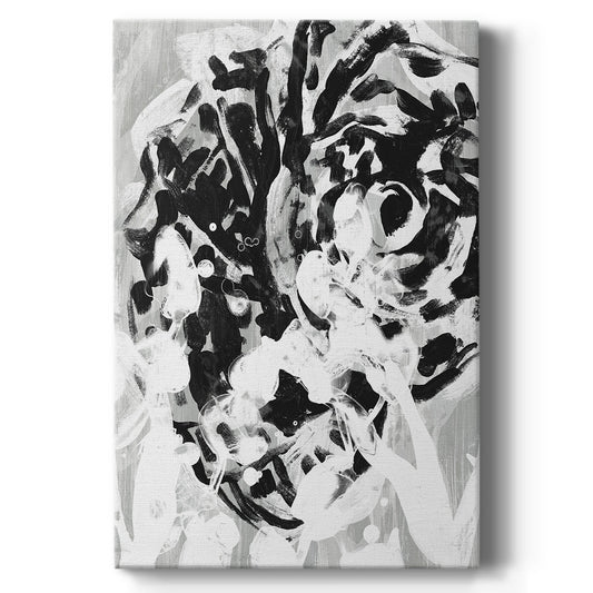 Ocean Inkblot III - Canvas Art Print