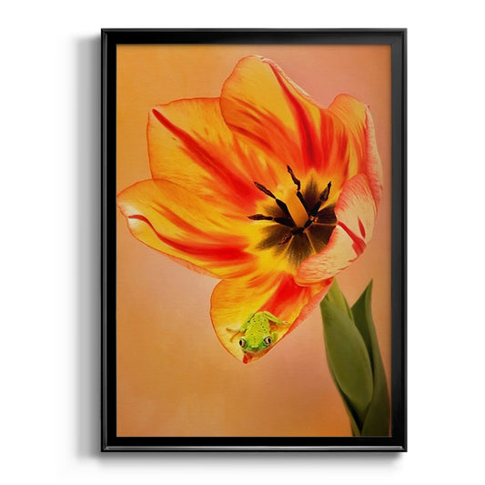 Hanging On VI - Modern Framed Canvas Print