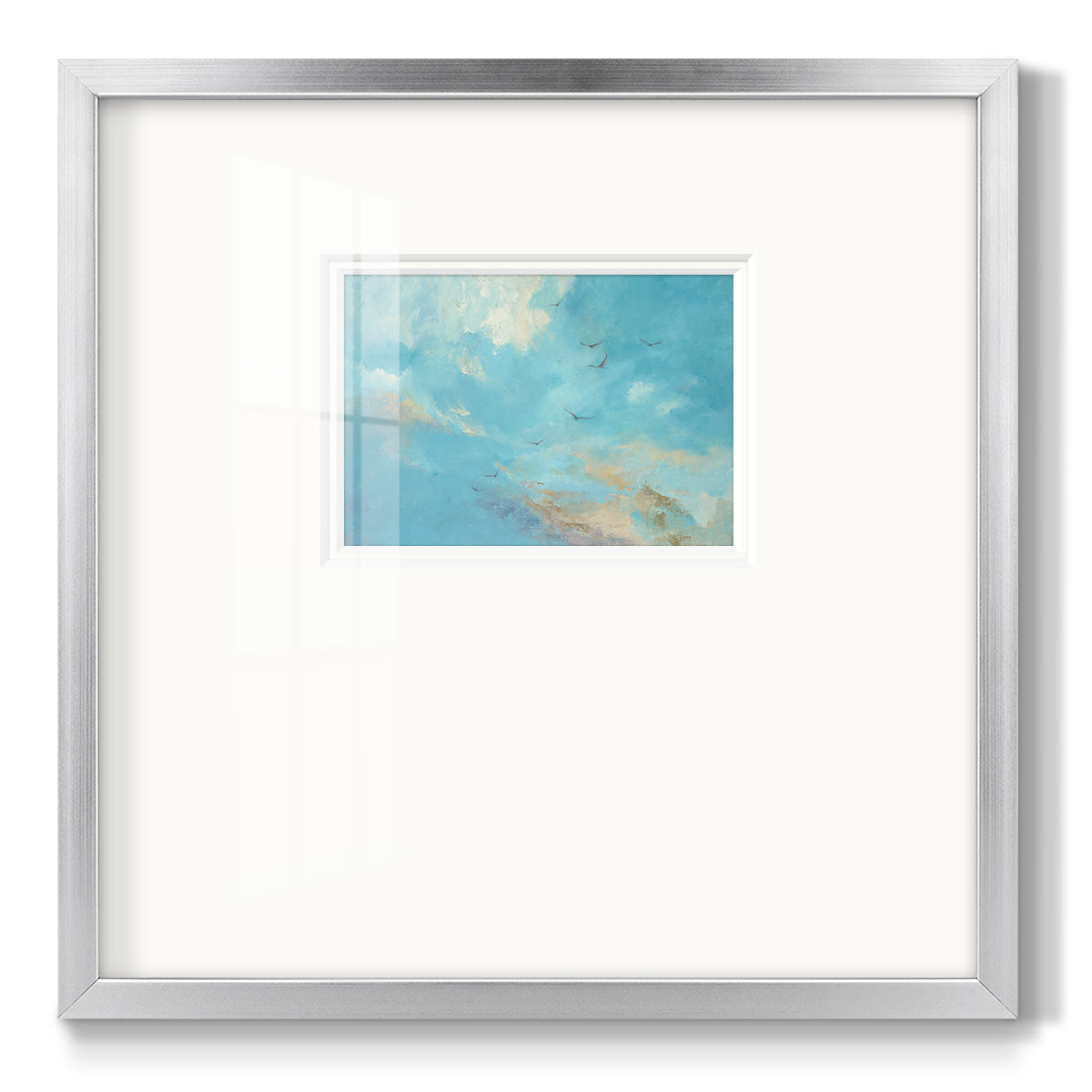 I'll Fly Away- Premium Framed Print Double Matboard