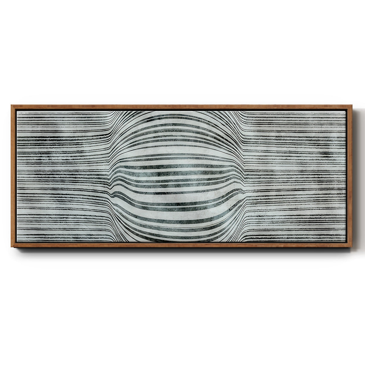 Forme Voluptueuse - Floater Framed Canvas Print