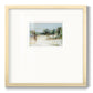 Wintery Horizon III Premium Framed Print Double Matboard