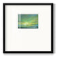 Coastal Views II - Double Matboard Framed Print