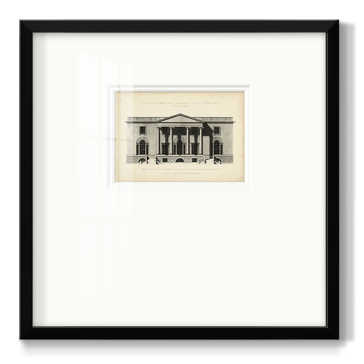 Richardson Architecture I Premium Framed Print Double Matboard