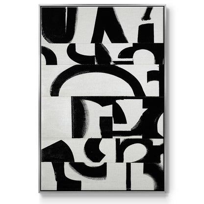 Prosperous Elements V11 - Floater Framed Canvas Print