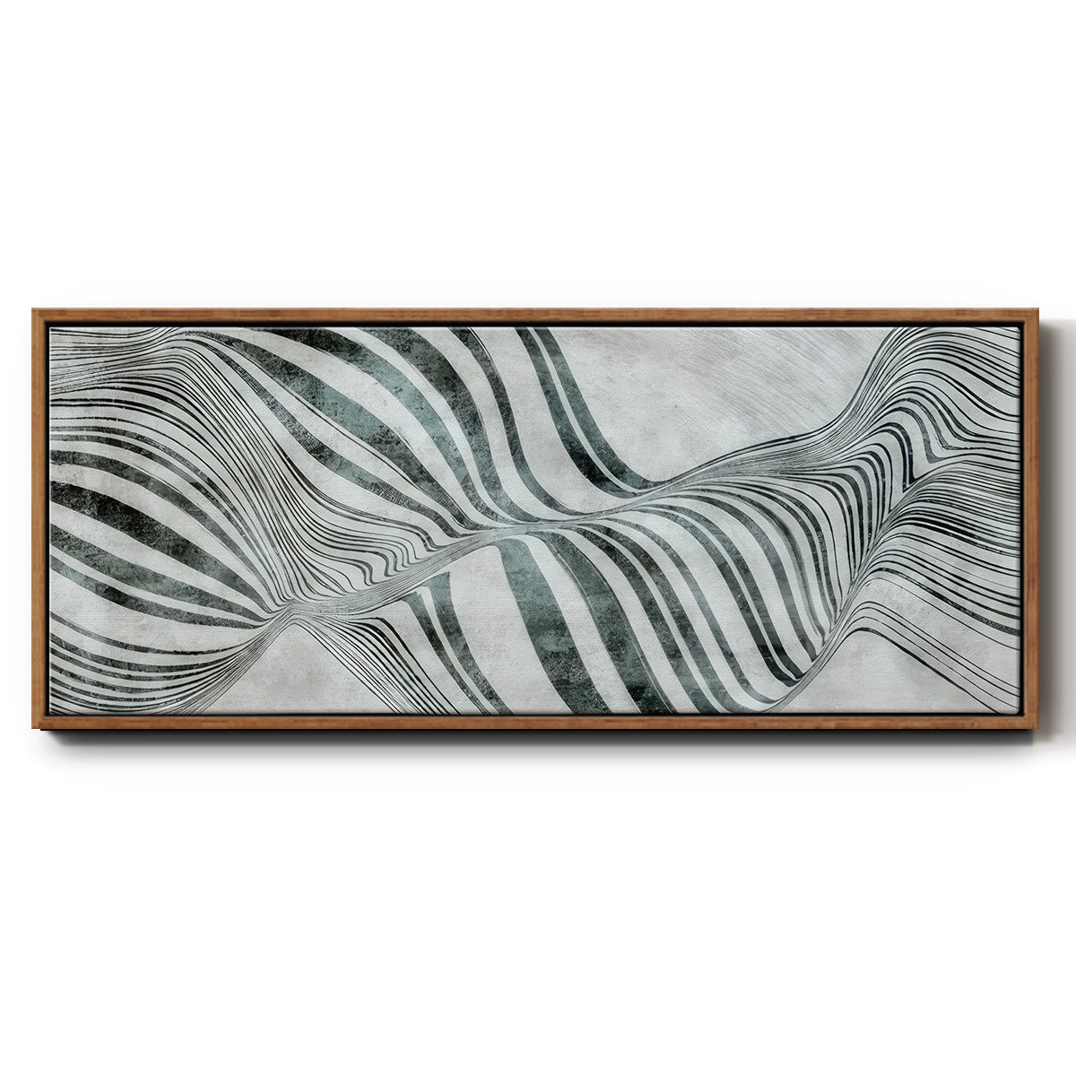 Forme de Bulle - Floater Framed Canvas Print