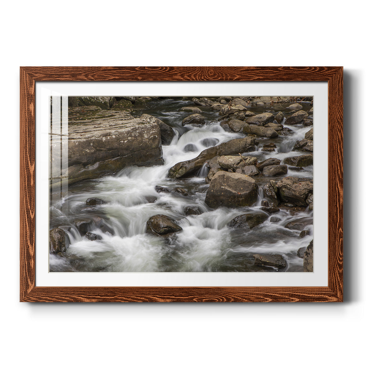 Rushing Calm-Premium Framed Print - Ready to Hang