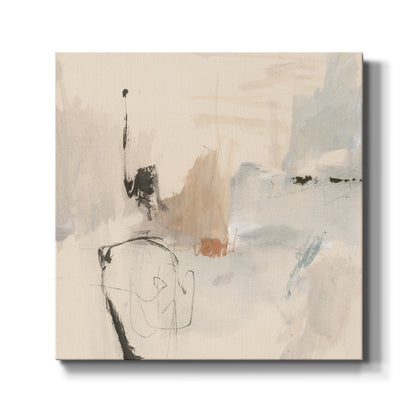 Oat and Slate II - Canvas Art Print
