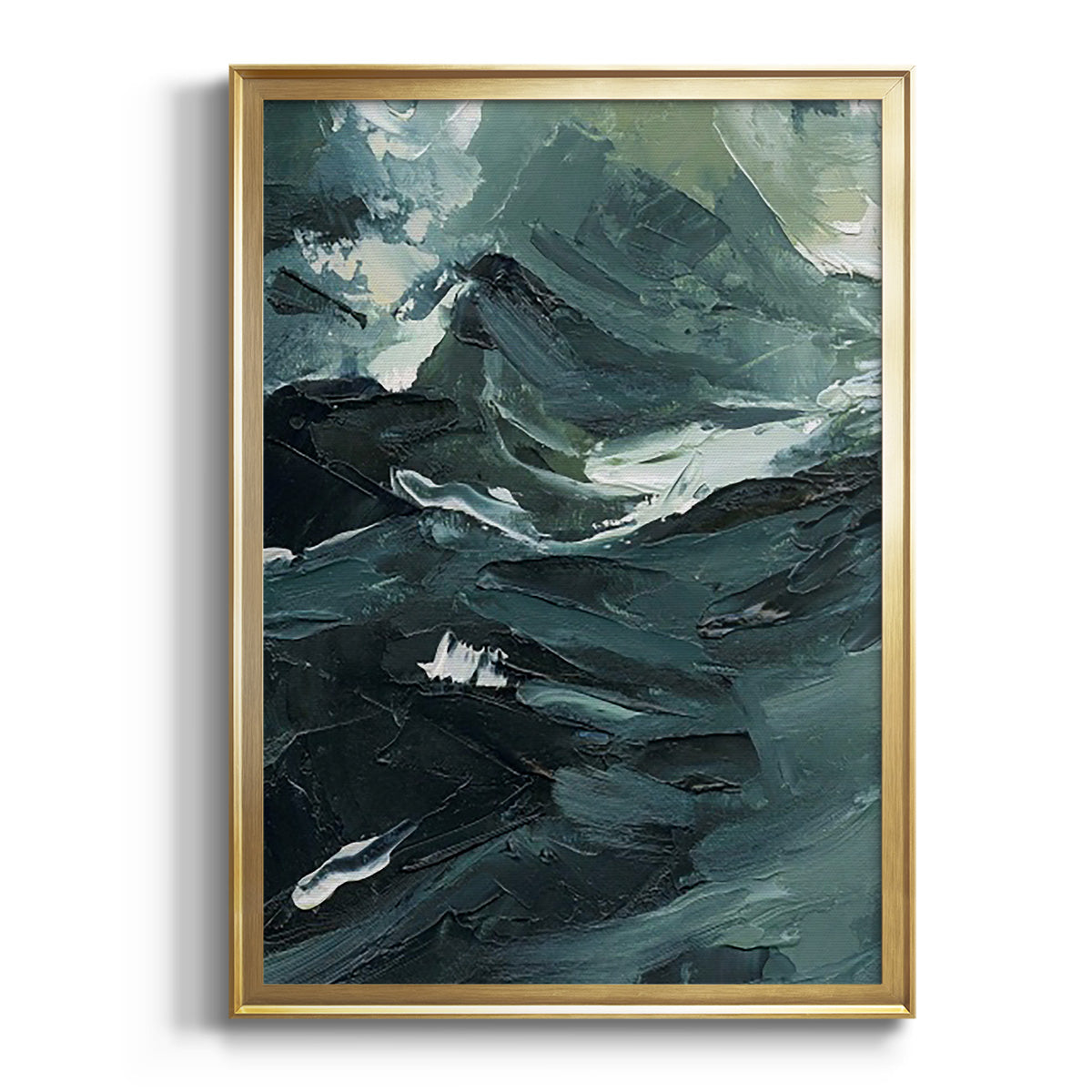 Lost in the Sea I - Modern Framed Canvas Print