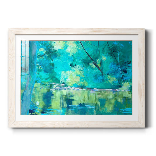 Housatonic River - Barnwood Framed Art Print