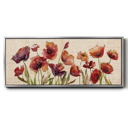 Bow to Summer I - Floater Framed Canvas Print
