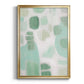 River Shapes I - Modern Framed Canvas Print