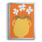 Modern Blooms II - Modern Framed Canvas Print