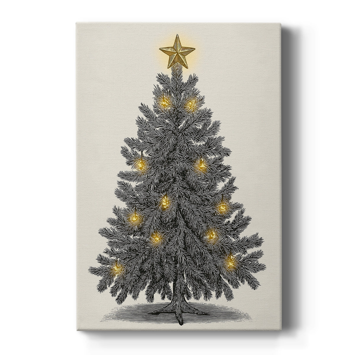Pearled Sleigh Promise - Canvas Art Print