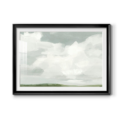 Gray Stone Sky I - Modern Framed Art Print