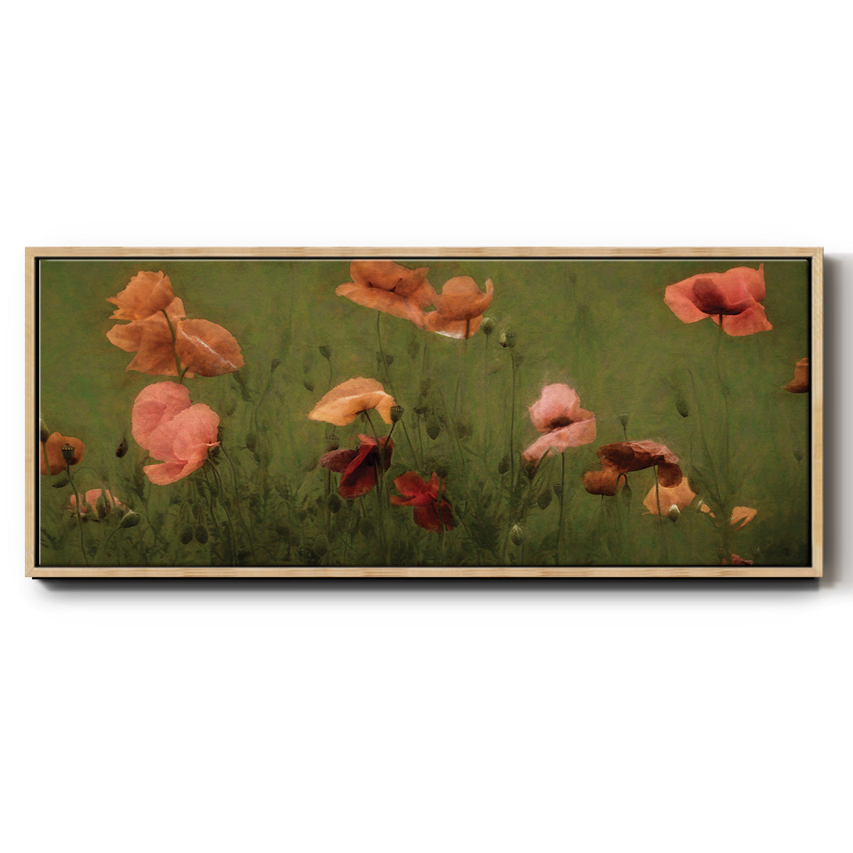 The Wild Bunch - Floater Framed Canvas Print