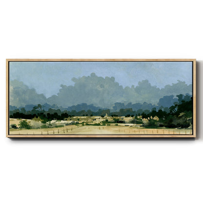 Wild Farmland I - Floater Framed Canvas Print