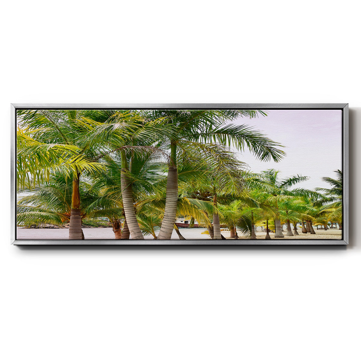 Summer Day - Floater Framed Canvas Print