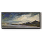 Seaside Sanctuary - Floater Framed Canvas Print