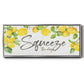 Lemon Squeeze - Floater Framed Canvas Print