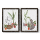 Purrfect Plants III - Premium Framed Canvas 2 Piece Set - Ready to Hang