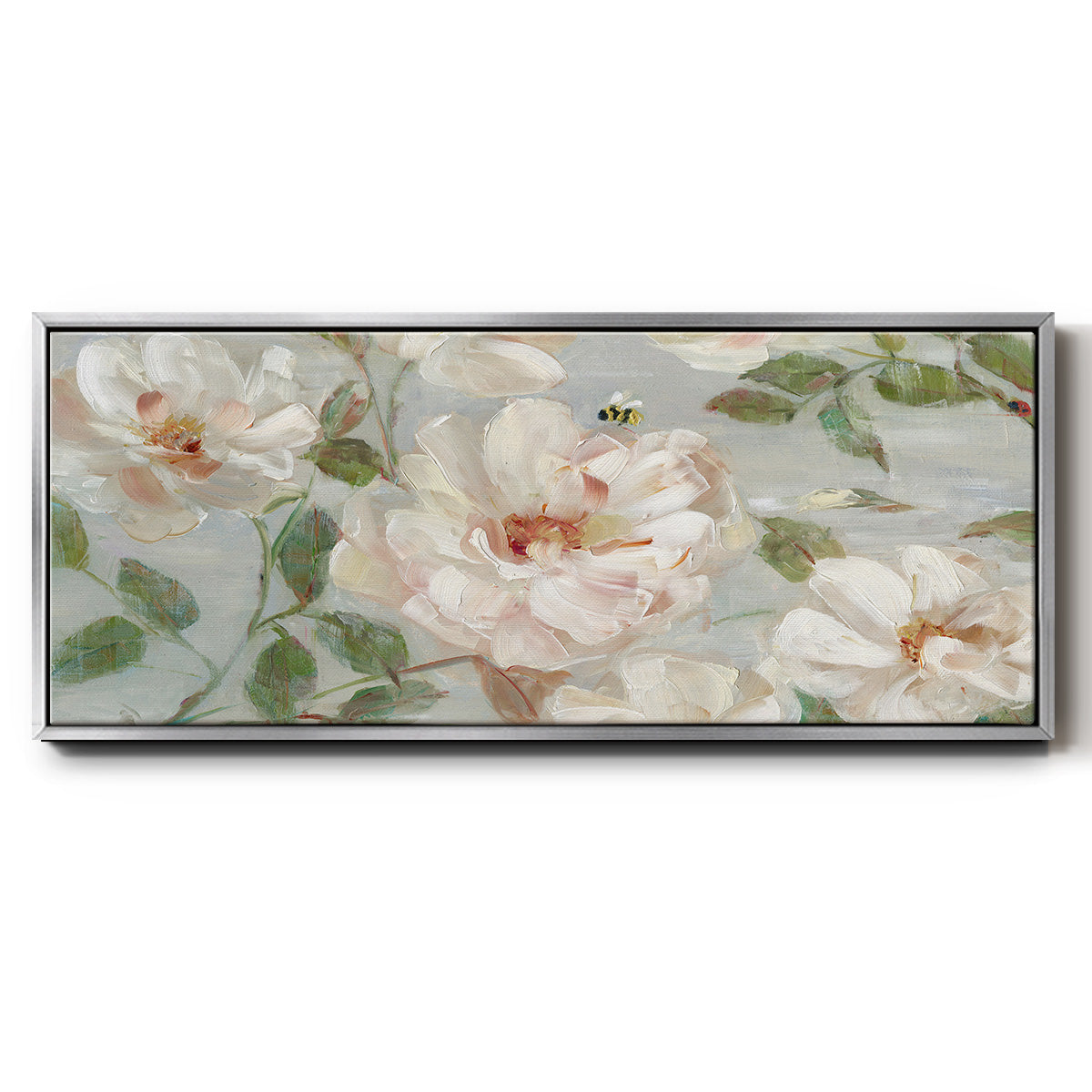 Summer Serenade - Floater Framed Canvas Print