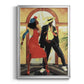 Night Out I - Modern Framed Canvas Print