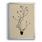 Spring Sprig Vase II - Modern Framed Canvas Print