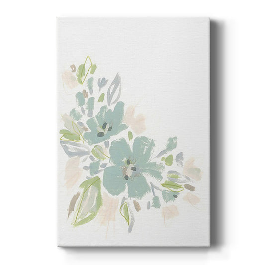 Seafoam Petals I - Canvas Art Print