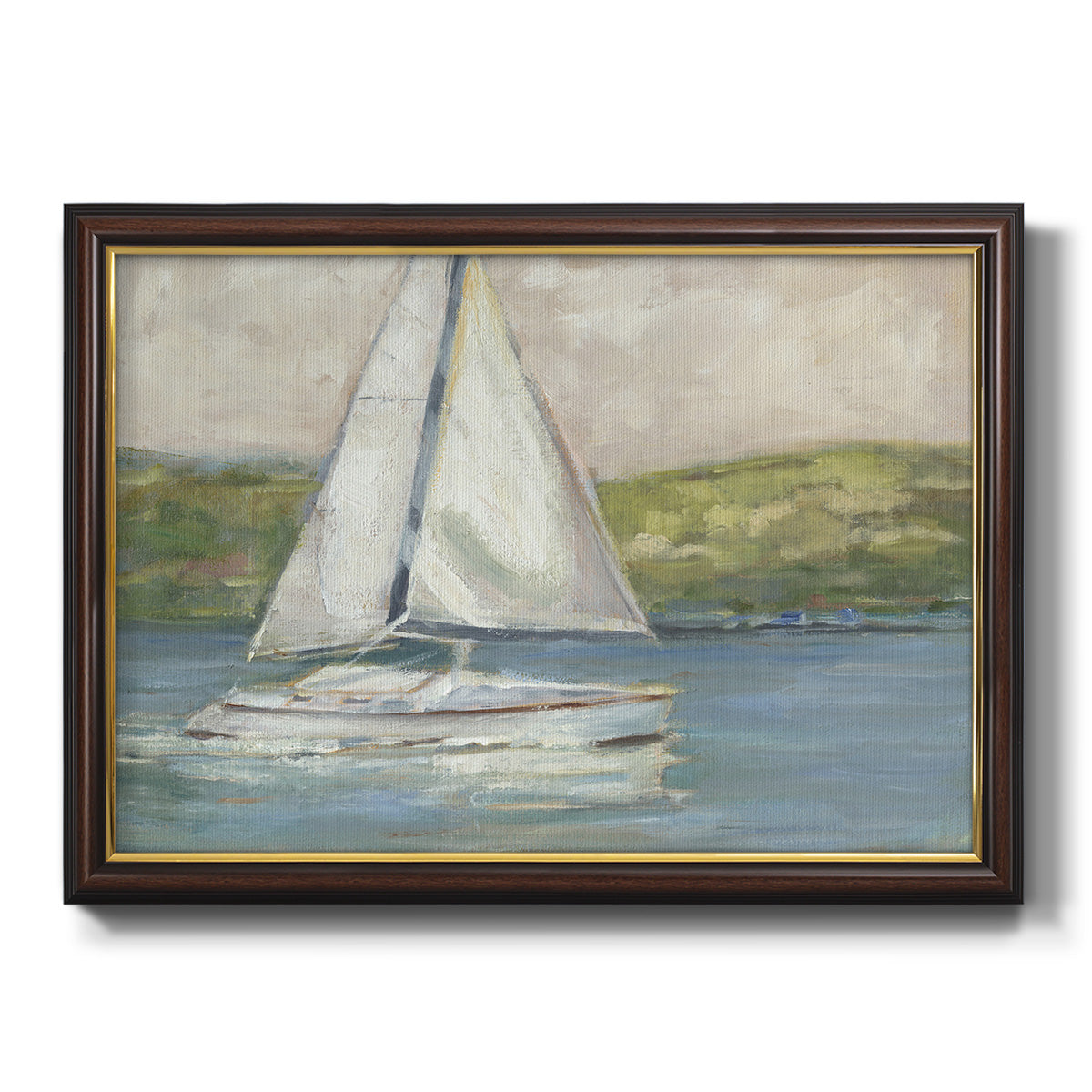 Off the Coast I Premium Framed Canvas- Ready to Hang