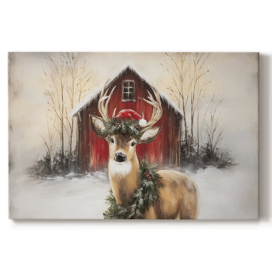 Golden Fir Blessing - Canvas Art Print