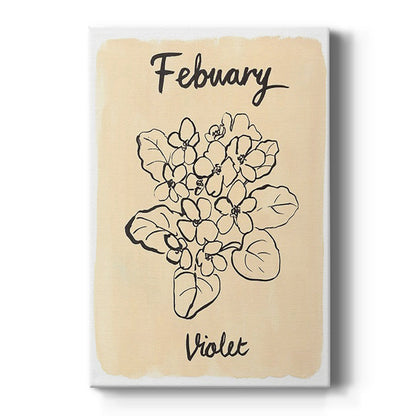 Birth Month II - Canvas Art Print