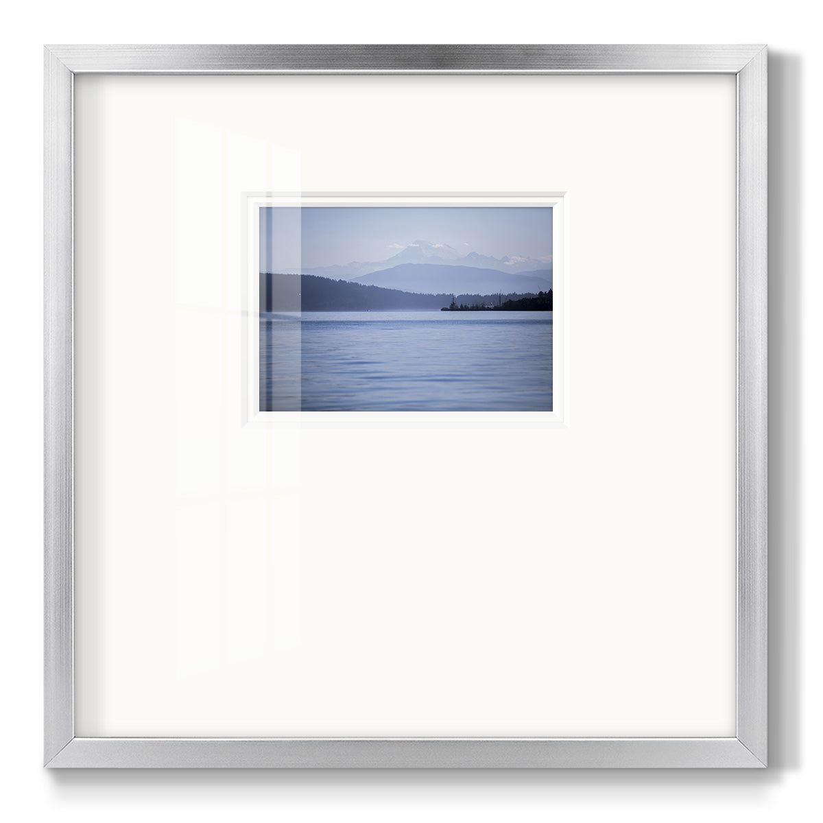 Blue Serenity - Double Matboard Framed Print