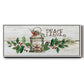 Rustic Peace - Floater Framed Canvas Print