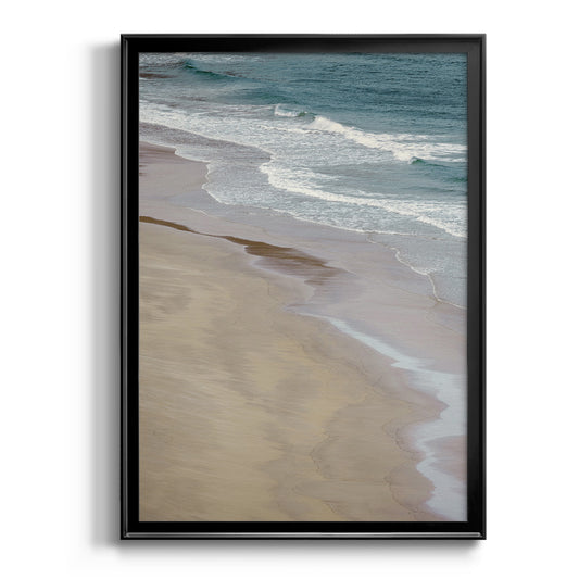 Low Tide Summer - Modern Framed Canvas Print