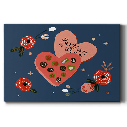 Happy Galentine I - Canvas Art Print