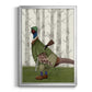 Pheasant Shooting Party 1 - Modern Framed Canvas Print