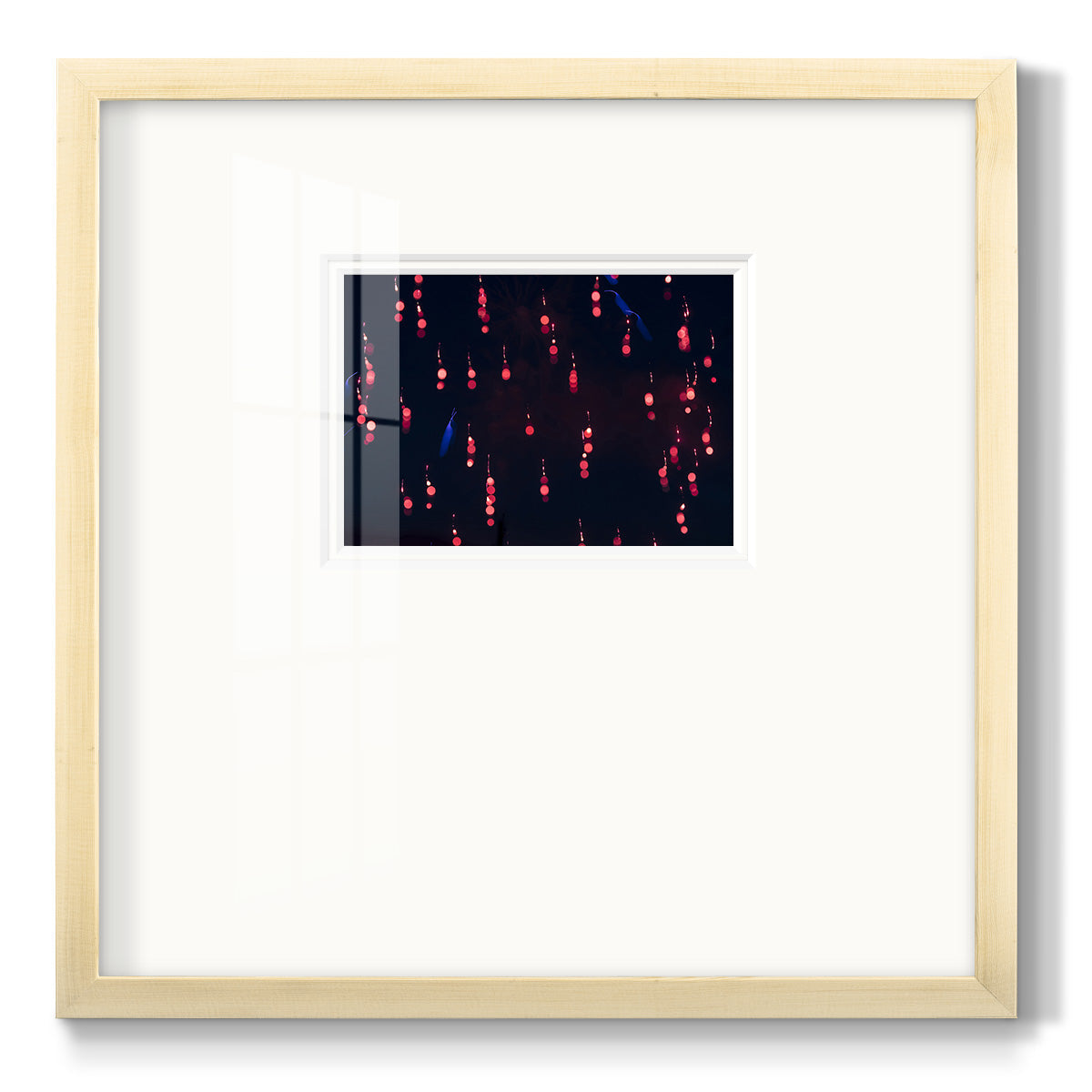 Crimson Constellation - Double Matboard Framed Print