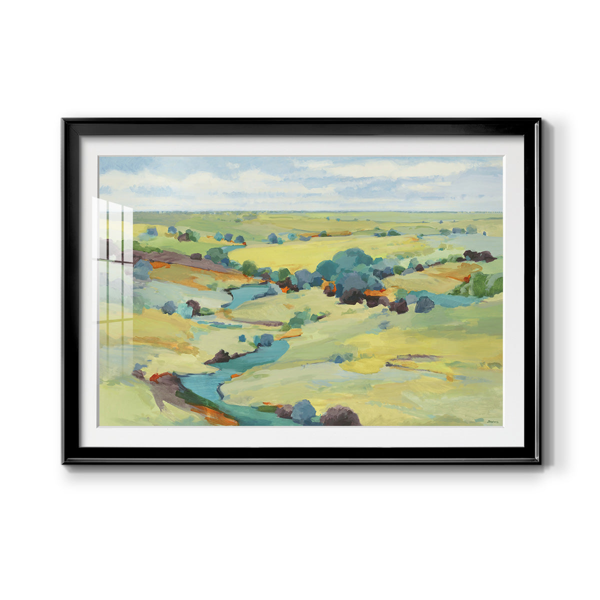 Idyll Sweep Premium Framed Print - Ready to Hang