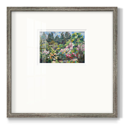 Arboretum in Spring Premium Framed Print Double Matboard