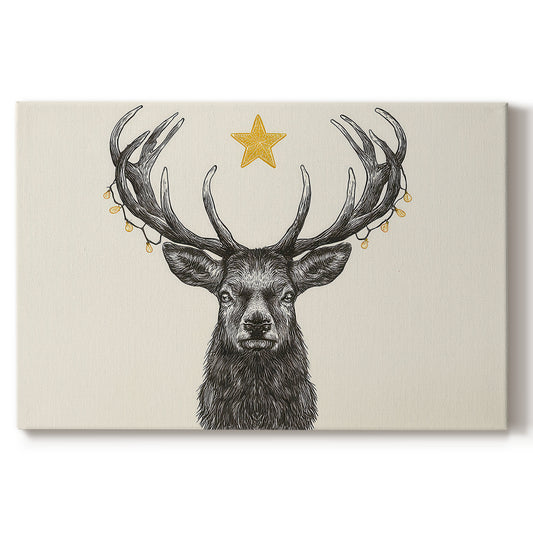 Frostlit Serenade II - Canvas Art Print