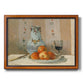 Still Life with Apples and Pitcher Premium Framed Canvas- Ready to Hang